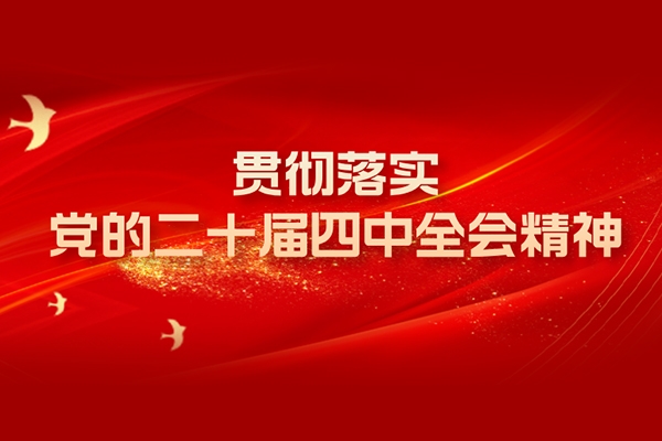 山東重工集團學習貫徹黨的二十屆四中全會精神